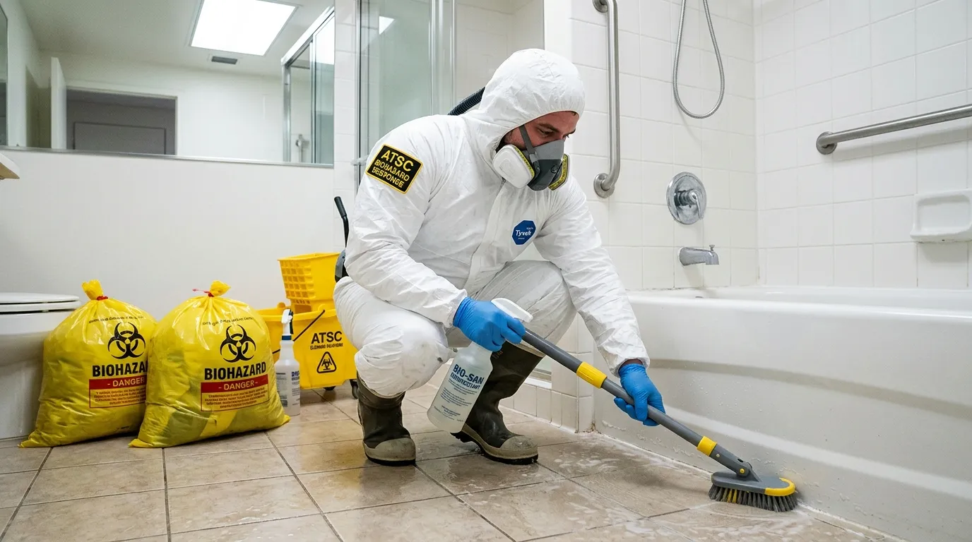 Decontamination equipment deployed for Blood Cleanup in Helotes